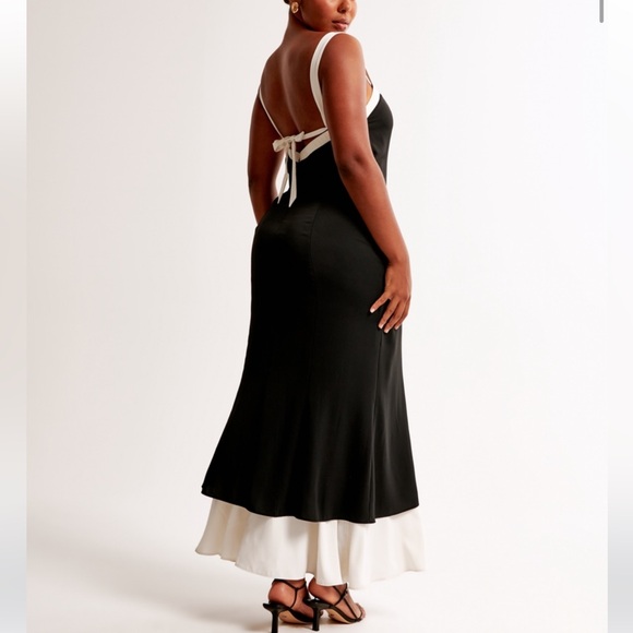 NWT Abercrombie & Fitch Black and White Dress - Picture 5 of 6